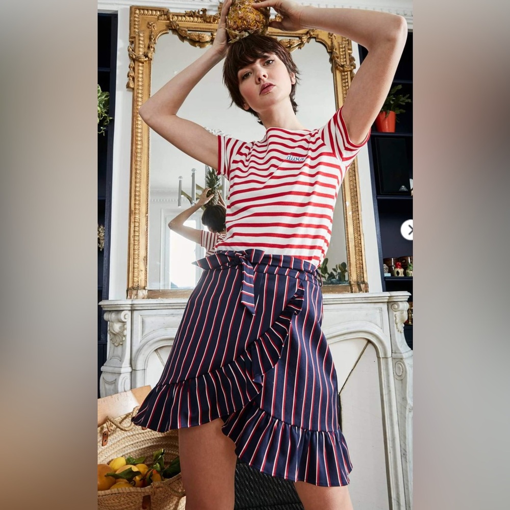 Maison Labiche wrap skirt